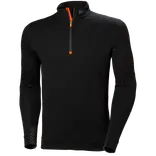 HH Workwear Lifa merino undertrøje halfzip sort