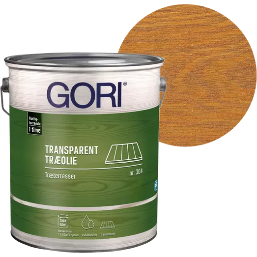 GORI 304 transparent træolie træterrasser nyatoh
