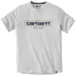 Carhartt force s/s logo graphic t-shirt hvid