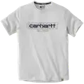 Carhartt force s/s logo graphic t-shirt hvid