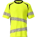 Mascot Accelerate Safe t-shirt hi-vis gul/sort