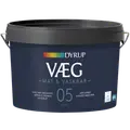 Dyrup væg 05 mat & vaskbar hvid 2,25 L