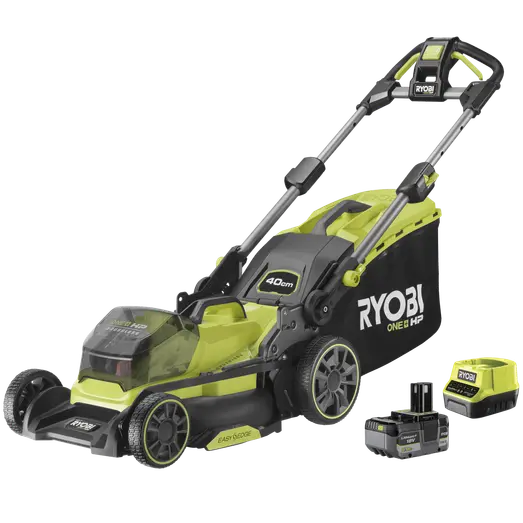 Ryobi RY18LMX40B plæneklipper 1x5.0 Ah batteri/lader 18V ONE+