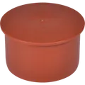 Wavin Wafix kloakrør PP rød prop 160 mm