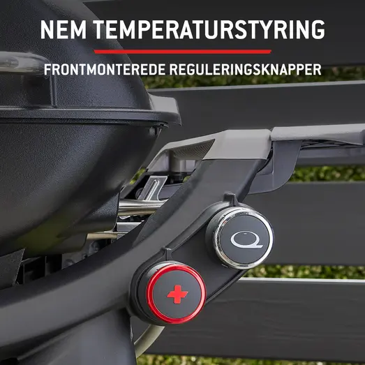 Weber® Q3200N+ gasgrill inkl. vogn