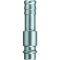 Rectus trykluft-nippel 9 mm slangestuds