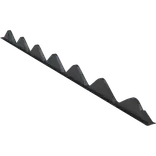 Swisspearl plastudhængsklods B9 u/ventilation 885x30 mm