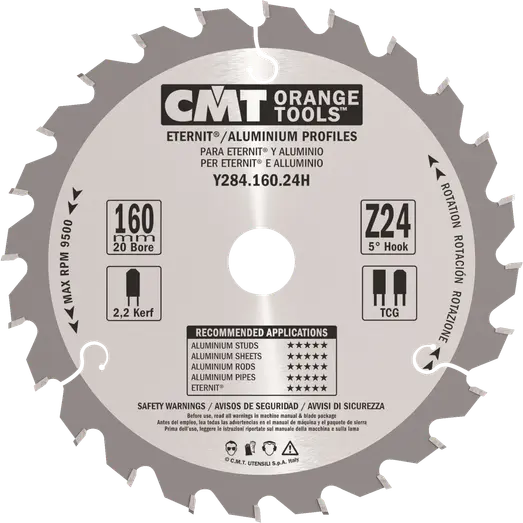 CMT savklinge t/fibergips 160x2,2x20 mm. Z24