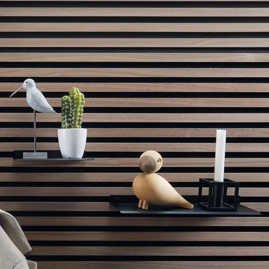 FibroTech hylde til akustikpanel sort