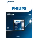 Philips CR-P2 6 volt lithium batteri