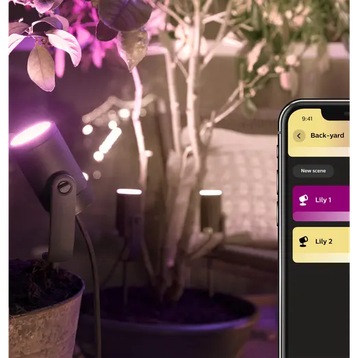 Philips Hue Lily udendørs spot stor LED