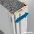 Swedoor Flex gerigtsæt 65 mm glat hvid 686x2089 mm