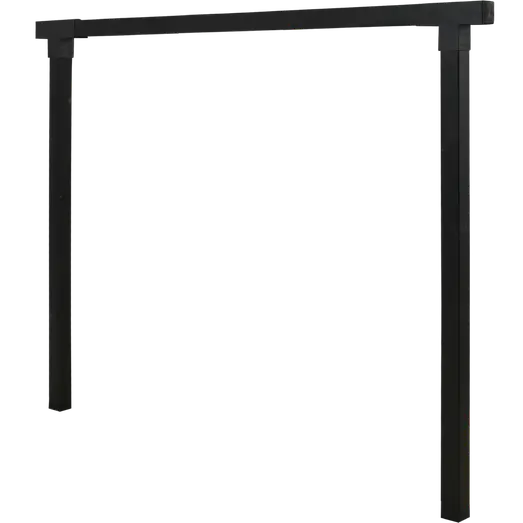 PLUS Cubic gyngestativ ekskl. gynger sort m/sorte beslag