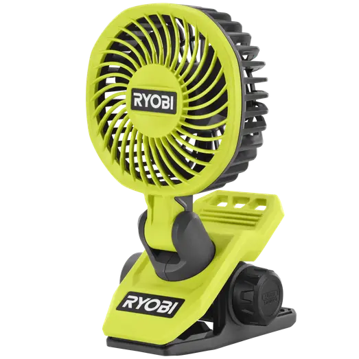 Ryobi RCF4-0 klemmeventilator 4V USB lithium solo