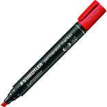 Staedtler permanent marker rød 2-5 mm