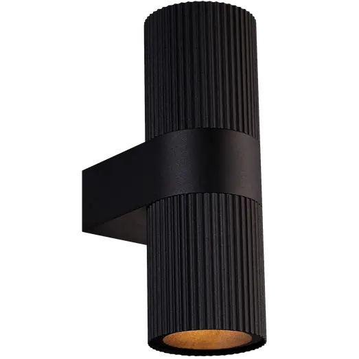 Nordlux Kyklop Ripple væglampe GU10 sort