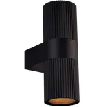 Nordlux Kyklop Ripple væglampe GU10 sort