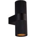 Nordlux Kyklop Ripple væglampe GU10 sort