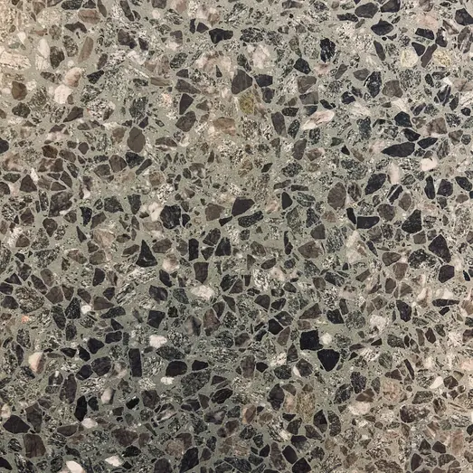 Terrazzo flise caracas slebet overflade uden fas 40x40x1,5 cm