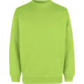 ID klassisk herre sweatshirt lime