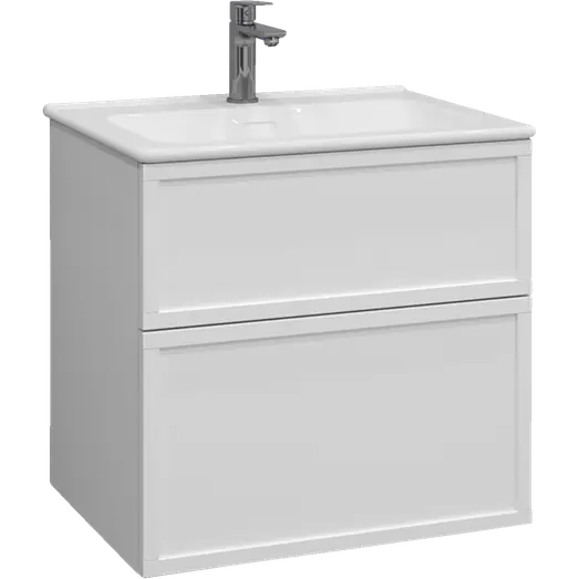 Svedbergs Poem underskab 45 m/2 skuffer hvid