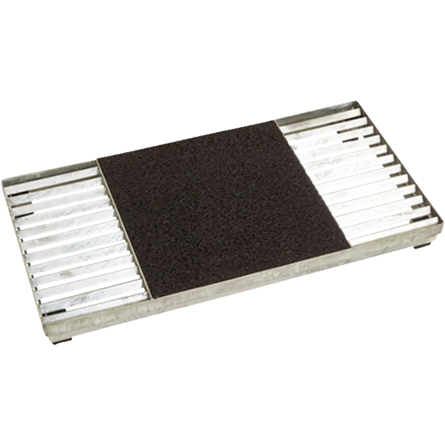 Plus Cubic rist inkl. måtte 40x80 cm sort