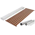 Kirkedal Alu Design Panel 635x1800 mm hardwood startsæt