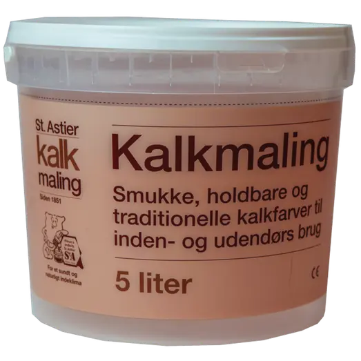 St. Astier NHL kalkmaling 5 L - Hvid Laserende