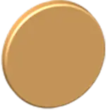 Scanbad Button knopgreb Ø42 mm messing