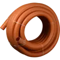 Wavin drænrør korrugerede pvc 1,5x5 mm 113 mm x 50 m rød