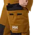 HH Workwear Oxford 4X HH Connect™ arbejdsbukser brun/sort