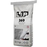 LIP 360 fiberpuds let, 20 kg, hvid
