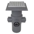 Purus afløbsskål Ø110 mm m/ flextop, rist og ramme