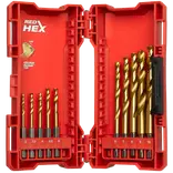 Milwaukee HSS-G Tin metalbor 10 dele