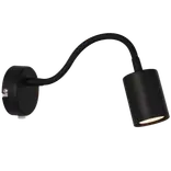 Nordlux Explore enkelt flex 7W sort