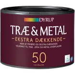 Dyrup træ og metalmaling ekstra dækkende 50 hvid