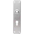 Jasa langskilt t/dråbecylinder 233x53x5 mm CC72 børstet rustfrit stål