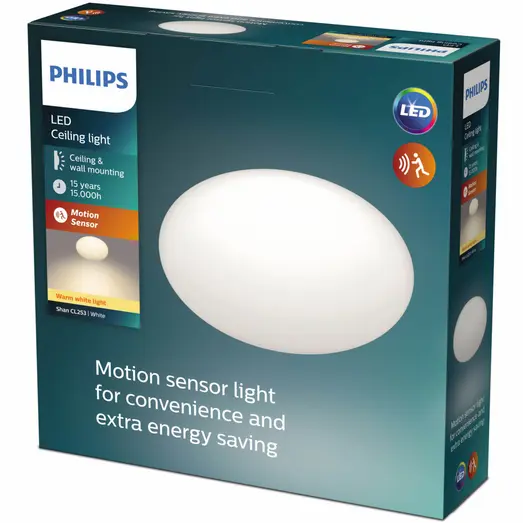 Philips Shan plafond 10W hvid