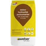 Weber hydraulisk pudsemørtel KKh 35/65/500 0-2 mm 18 kg