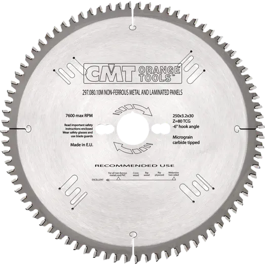 CMT savklinge 216x2,8x30 mm. Z64 NE neg.