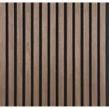 Fibrotech Quanti akustikpanel 18x520x2440 mm walnut