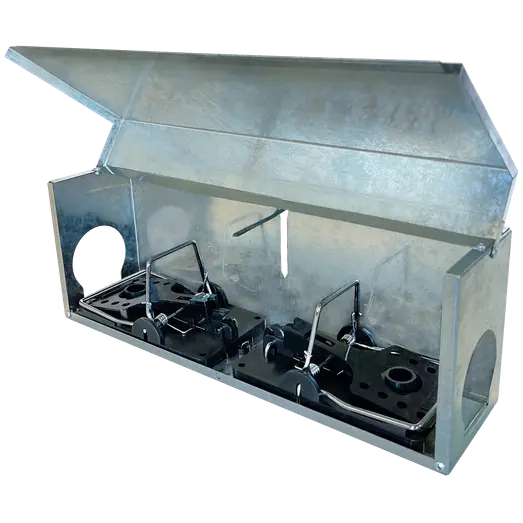 Tunnelboks rotte m/2 smækfælder