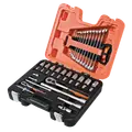 Bahco S410 topnøglesæt 1/4" og 1/2" - 41 dele