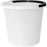 Atlanta spand 10 L hvid