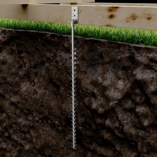 GroundPlug® Twister™ M12/1000 skruefundament