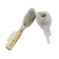 Låsecylinder m/2 nøgler