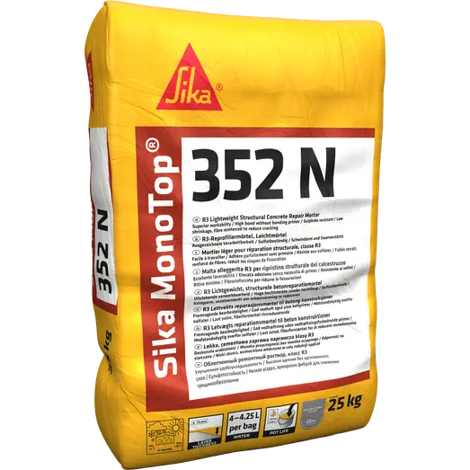 Sika Monotop-352N reparationsmørtel 25 kg