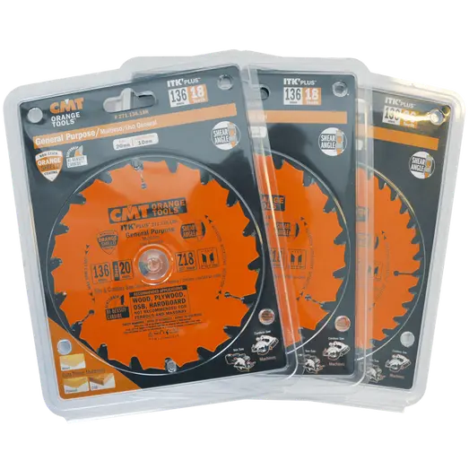 CMT savklinge sæt 136x20 2x18Z 1x36Z