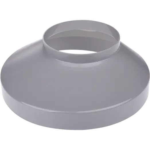 Plastmo brøndkrave 75x150 mm grå