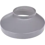 Plastmo brøndkrave 75x150 mm grå